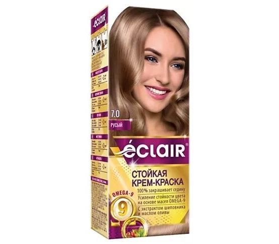 Cream-hair dye "OMEGA-9" tone: 7.0, blond (10325832)